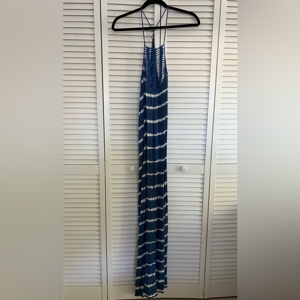 Acacia Positano Dress in Pacific Tide
